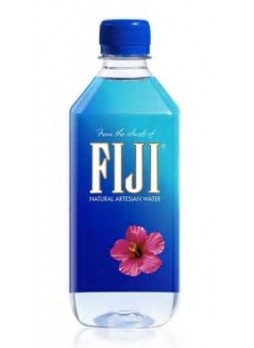 FIJI Natural Artesian Bottled Water, 0.5 L, 24 Count